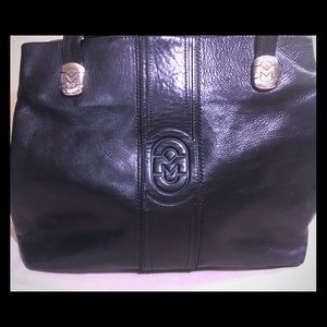Vintage Marino Orlandi tote 100% Italian leather